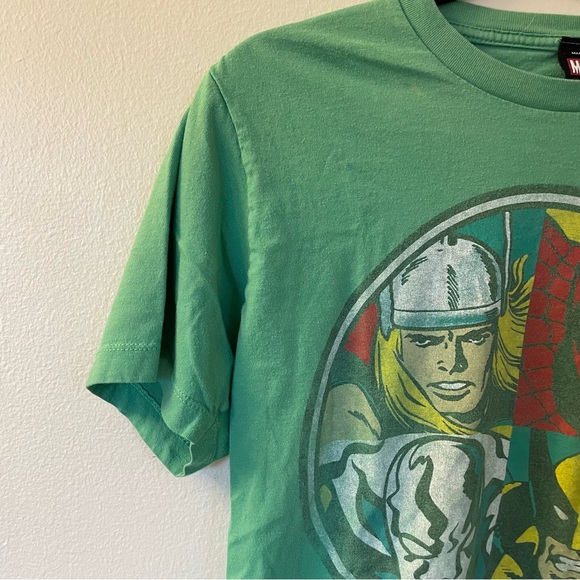 Marvel | Green Graphic Tee | Size Medium - Picture 4 of 9